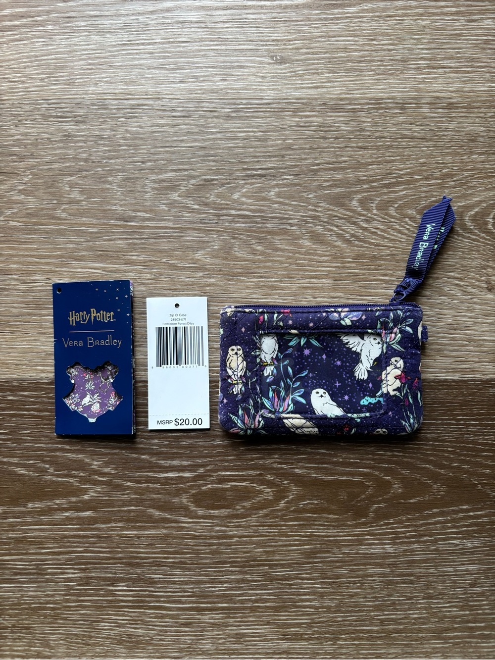 Vera Bradley Harry Potter Zip ID Case